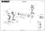 DeWalt DCF923N-XJ IMPACT WRENCH Spare Parts